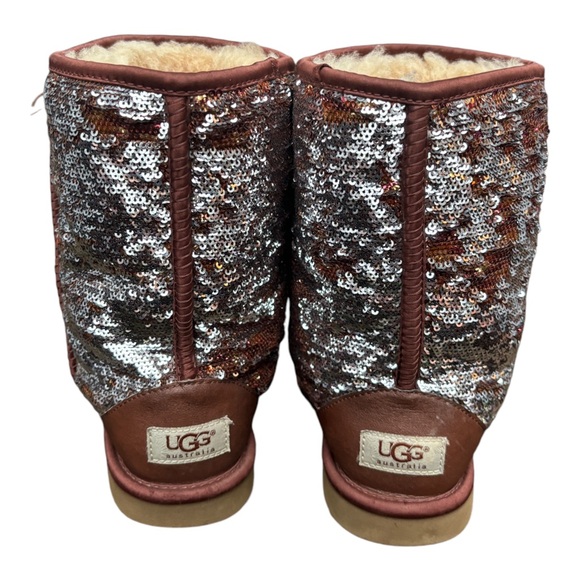 UGG Australia Classic Short Stellar Sequin Pull On Boots, UGG Boots - Picture 6 of 14